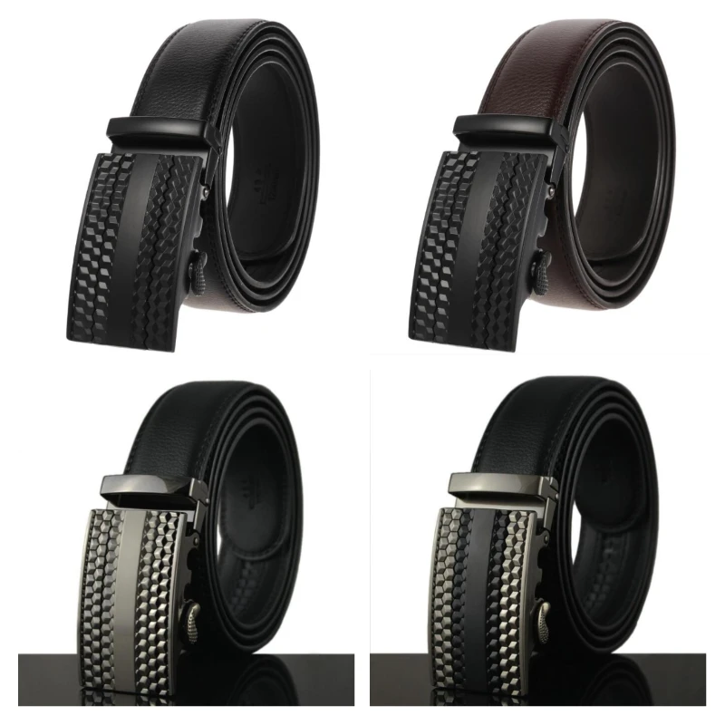 

New Men's Belt Automatic Buckle Belt LY125-0383-1 Designer Belts Men High Quality Luxury Brand