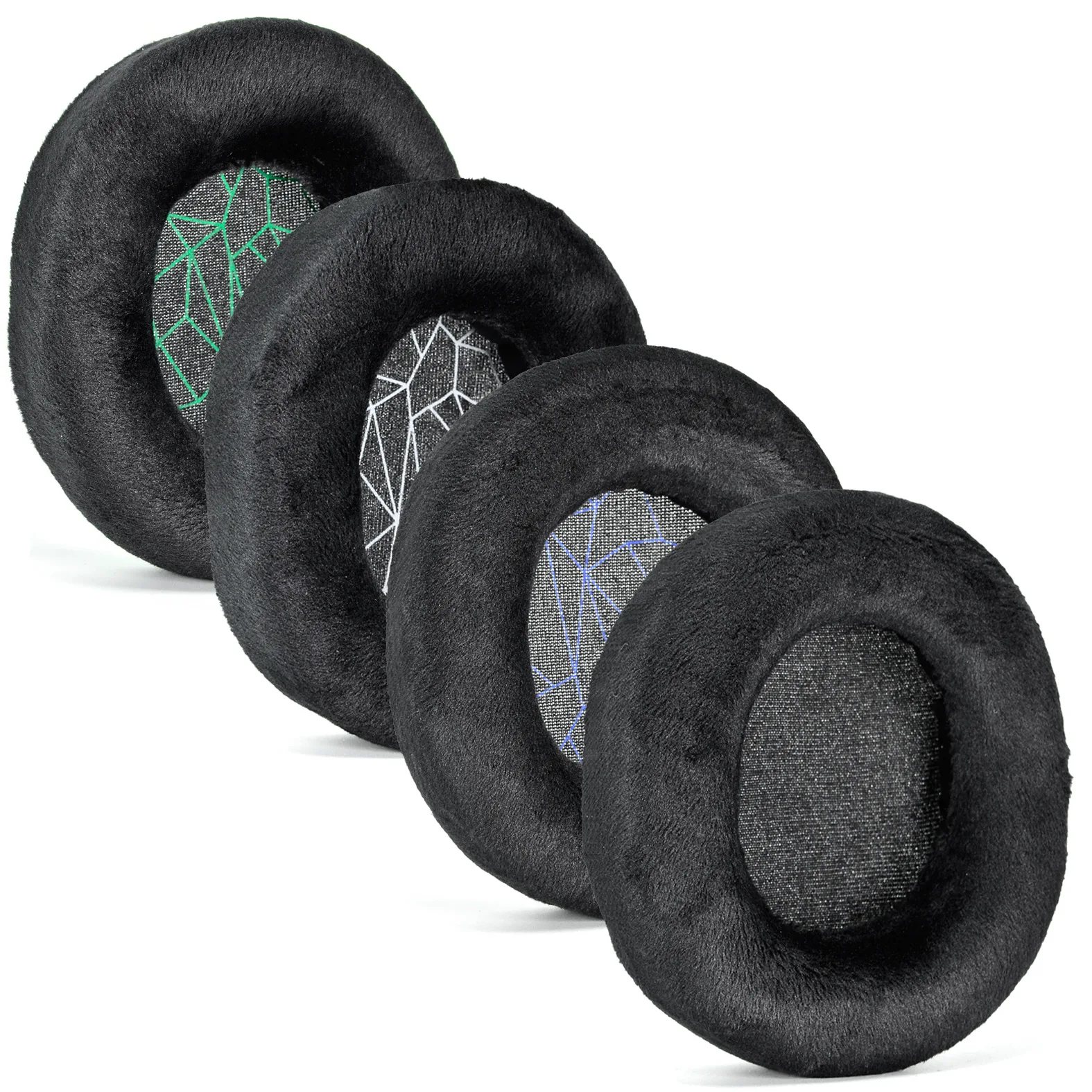 YAYINCC Soft memory foam Velvet Ear Pads Compatible For SteelSeries Arctis Prime 3 5 7 Headset Earmuffs Repairing Parts