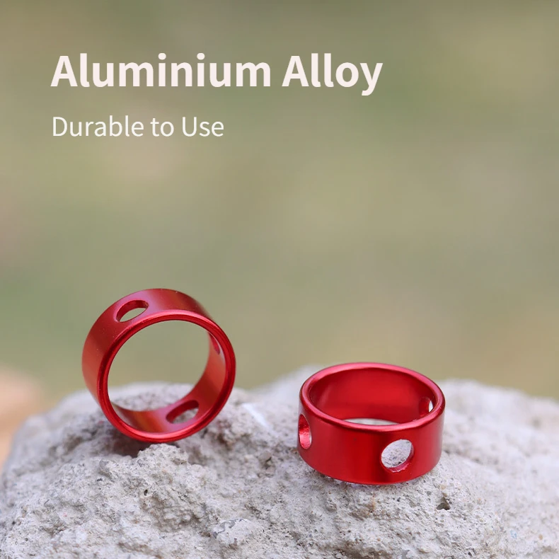 سبائك الألومنيوم خيمة حبل الموتر الرياح حبل خيمة مشبك غيلين الحبل الضابط التخييم تشديد المشبك غيلين حامل