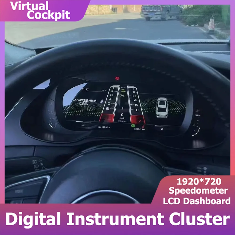 

Цифровой ЖК-дисплей приборной панели кабины для Audi A3 A4 A5 S5 Q3 Q5 TT RS3 RS4 RS приборная панель цифровой виртуальный спидометр