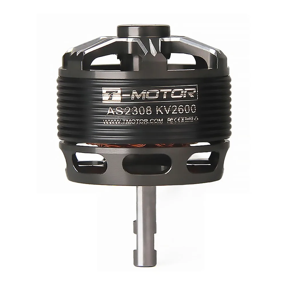 T-Motor AS2308 3D trainer airplane brushless motor 1500KV/1900KV/2300KV Long Shaft