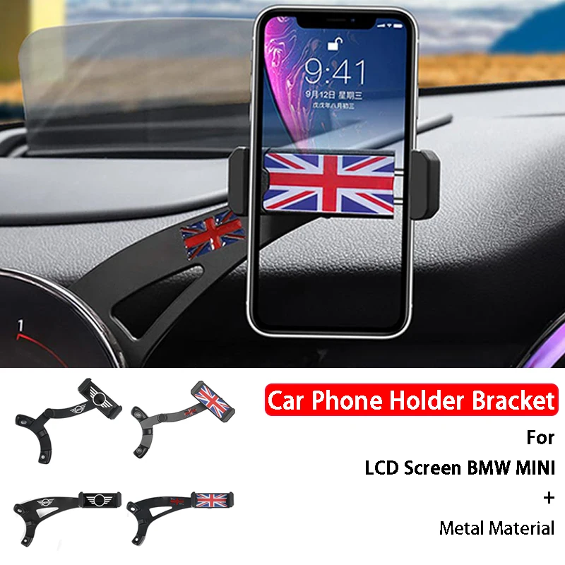 

Car Tachometer Dashboard Mobile Ph1 Holder GPS Bracket Decoration Auto Mount For M F 55 F 56 F 60 Car Interior Accessories