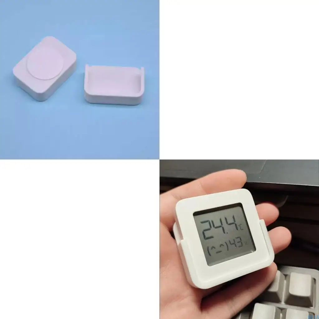 

R91A Upgrades Thin Wall Adapters Recessed Mounting Frame for Thermometers 2 Hygrometer