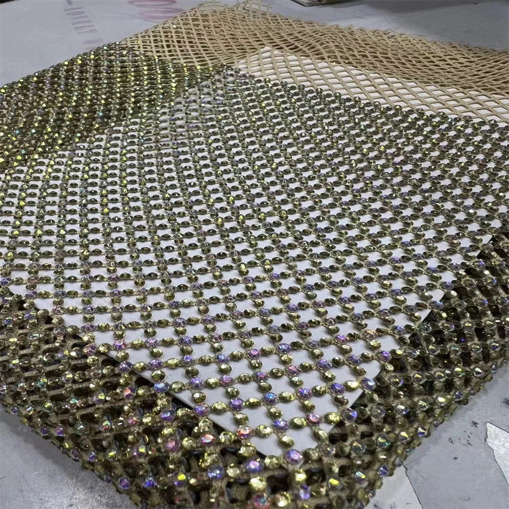 Stones African Lace Fabric 5 Yards Latest Nigerian Mesh Laces Fabric 2024 High Quality Lace Groom Embroidered French Lace Fabric