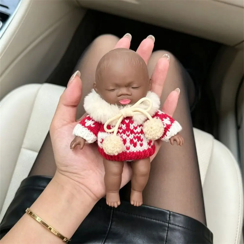 Funny Multiple Clothes Natasha Squeeze Doll Desk Home Pinch Black Skin Squishy Hand Relax Cute Ugly Doll Toy Children Gifts