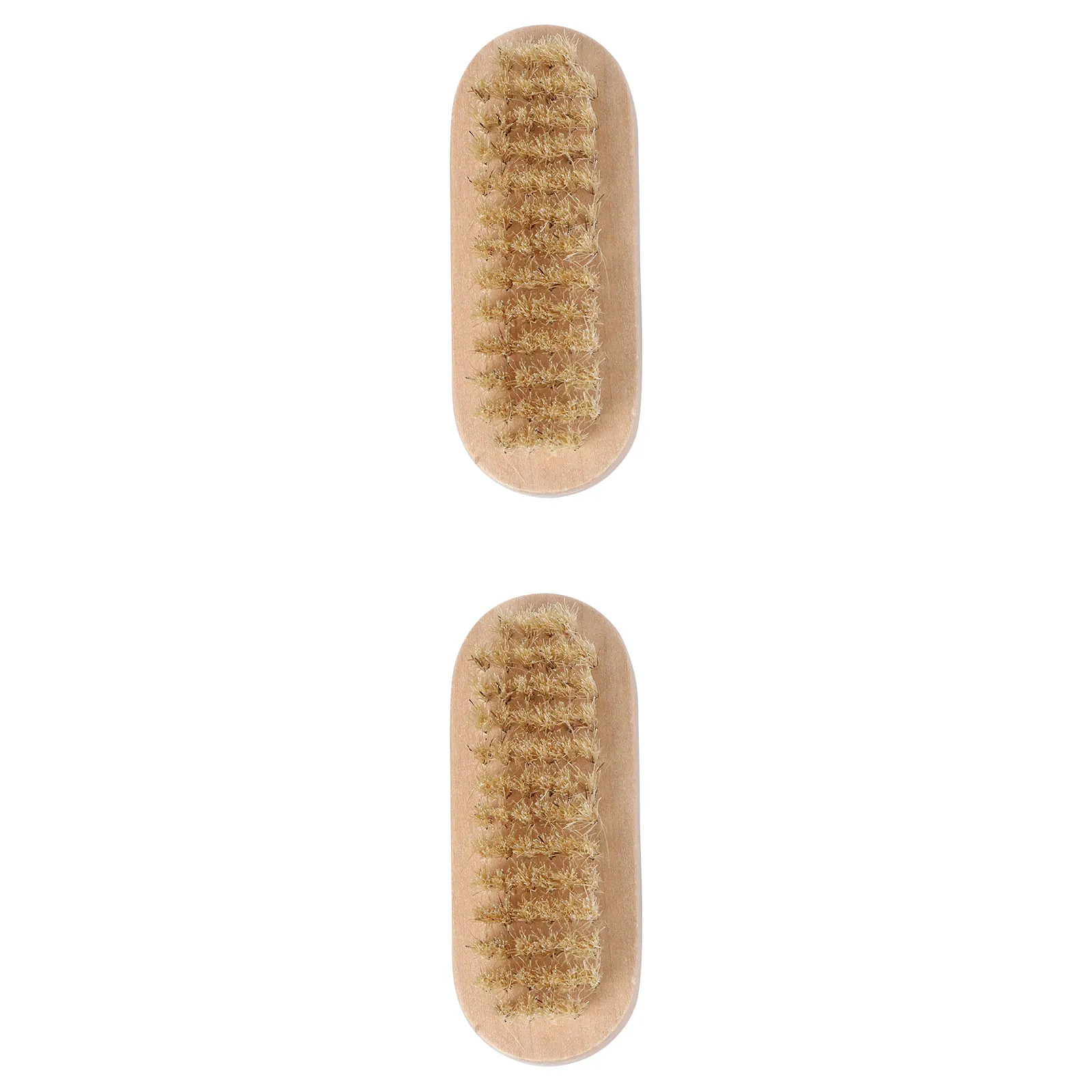 

Nail Brushes Two Sided Boar Bristle Bamboo Hand Cleaning Tools Eco Friendly Wooden Handle Scrub Dirt Under Fingernails