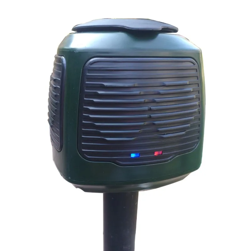 2025 Bird repelling ultrasonic device for orchards - specially designed for outdoor use with solar power for bird repelling