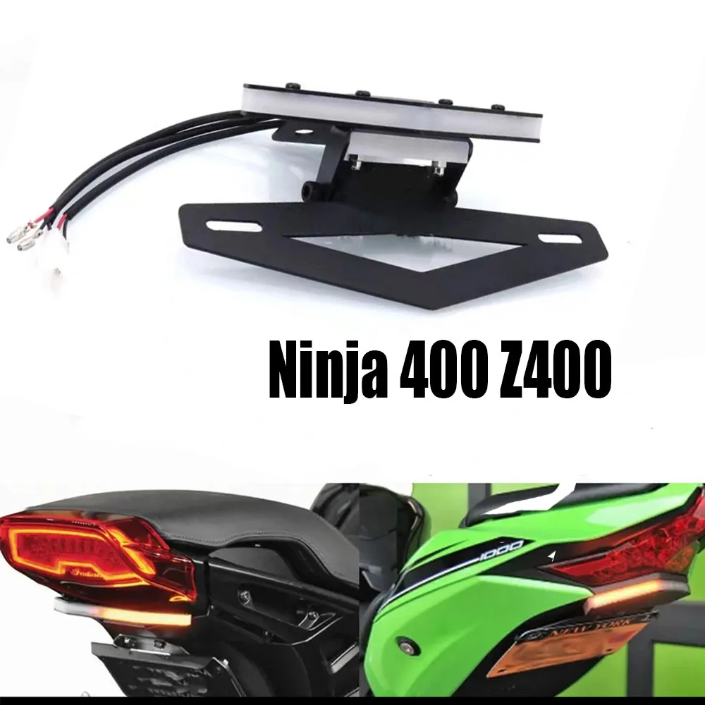 

For KAWASAKI Z400 Z250 NINJA 400 250 Tail Tidy Fender Rear Support License Plate Frame Rear Card