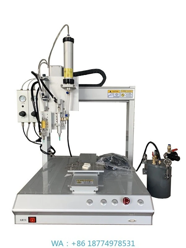 Machine for 2600ml High Pressure Automatic Silicone Dispenser Desktop 3 Axis Glue Dispenser