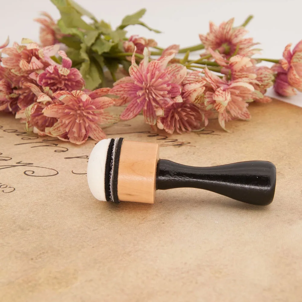 DIY Scrapbooking Mini Ink Paints Mixing Blending Tools Flat Domed Flat Domed Foam Refills Tool Sponge Foam