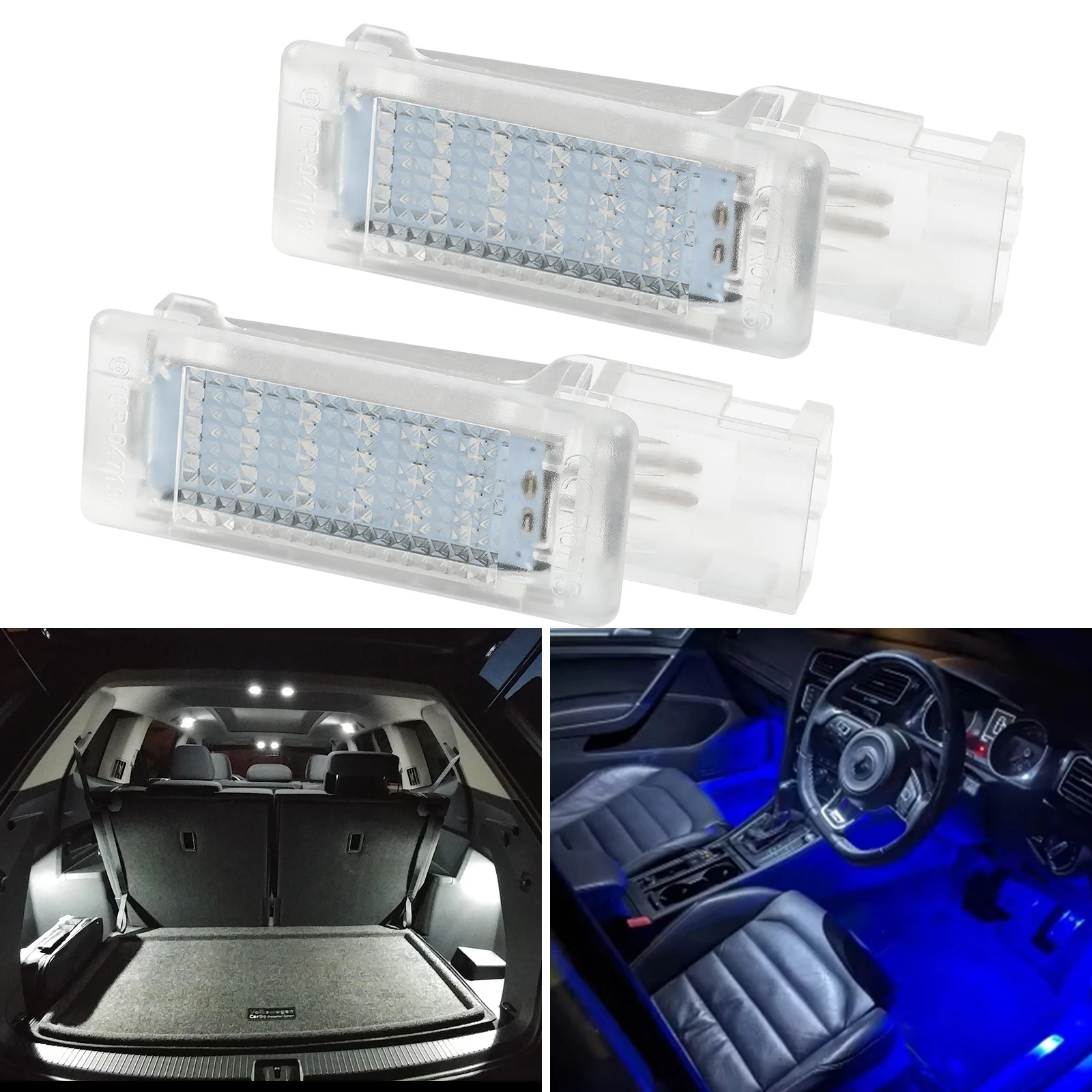 2Pcs Led Footwell L…