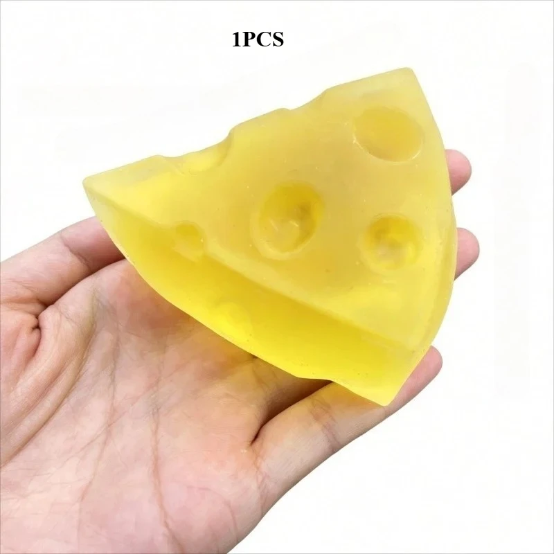 EE-Super Soft Mochi Cheese Squeeze Toy Square Honey Squishy Fidget Anti-Stress Sensory Gift For Adults view 6