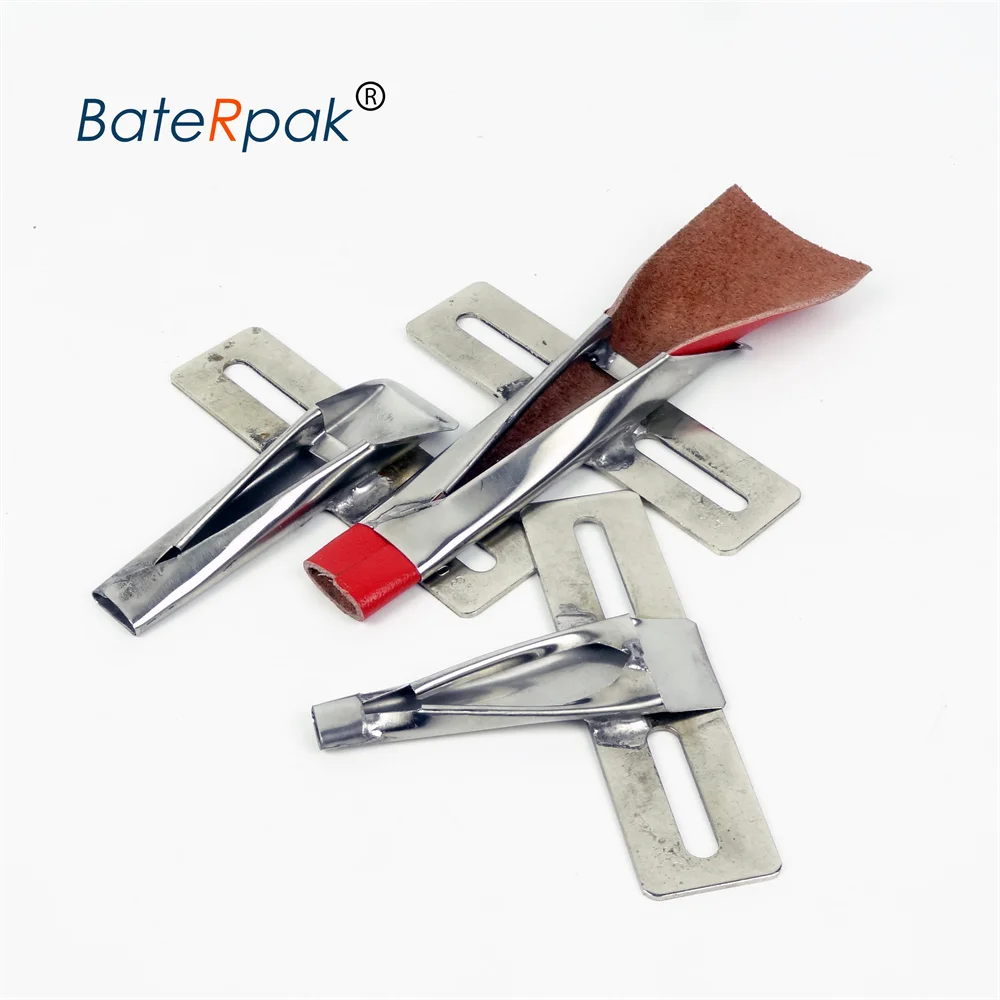 BateRpak Customized leather strap fold guide, leather belt folder pressor. strap guide parts,1pcs price