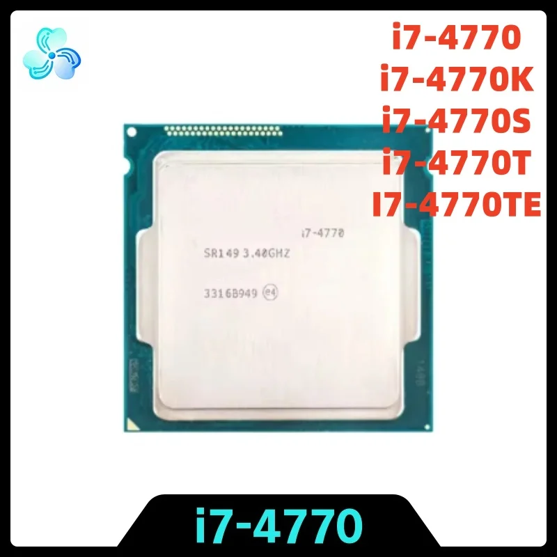 Core i7 CPU processor i7-4770 i7-4770K i7-4770S i7-4770T i7-4770TE 4-core 8-Thread 22nm LGA1150