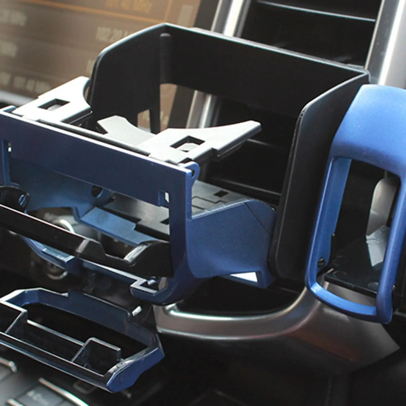 حامل أكواب السيارة لتنفيس الهواء، حامل أكواب متعدد الوظائف قابل للتعديل، حامل مشروبات سهل الاستخدام، منظم زجاجة مقاومة للاهتراء