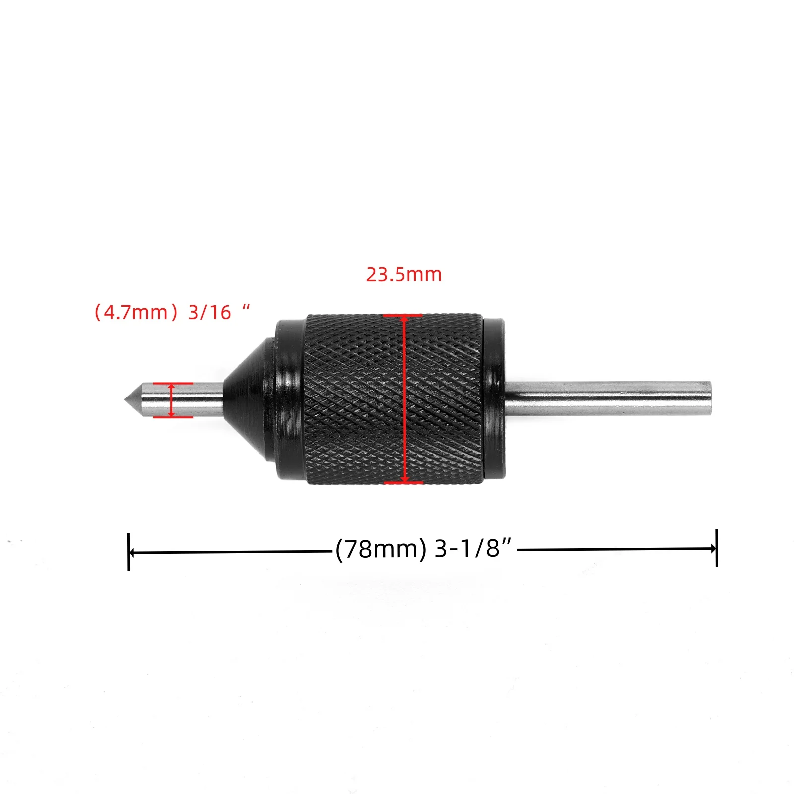 1 PCS Center Punch 3/16“ Diameter, 3-1/8” Long  for 1/4-3/4” Holes