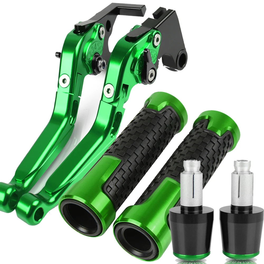 

ZX 6R Motorcycle Brake Clutch Levers Handlebar Hand Grips Ends For KAWASAKI ZX6R ZX-6R 2007-2016 2008 2009 2010 2011 2012 2013