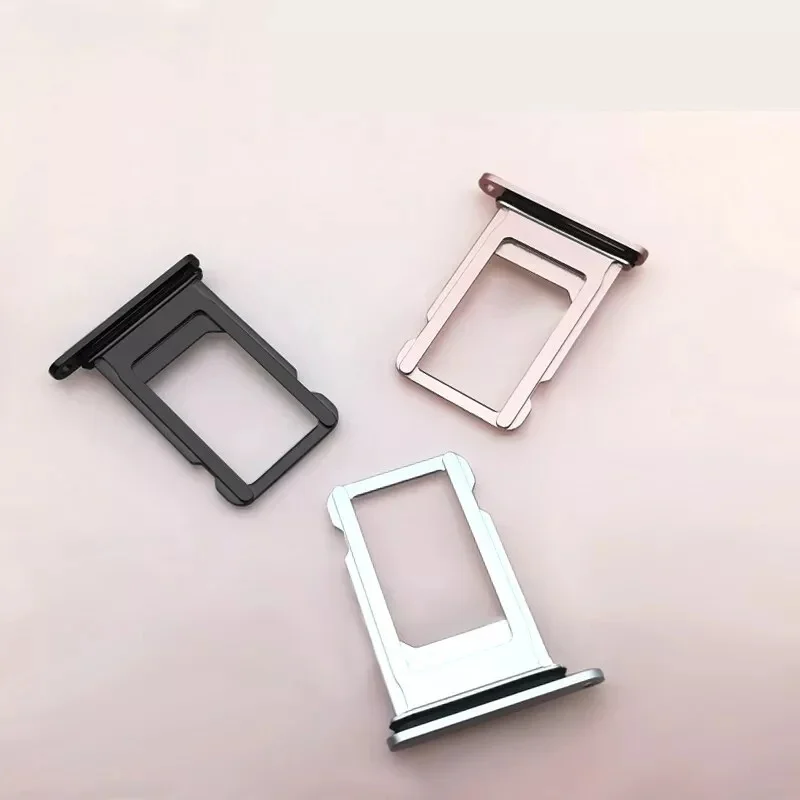 Sim Card Tray Slot Holder For iPhone 8 8Plus Sim Card Tray Slot Holder Container Socket Repair Replacement Parts ﻿