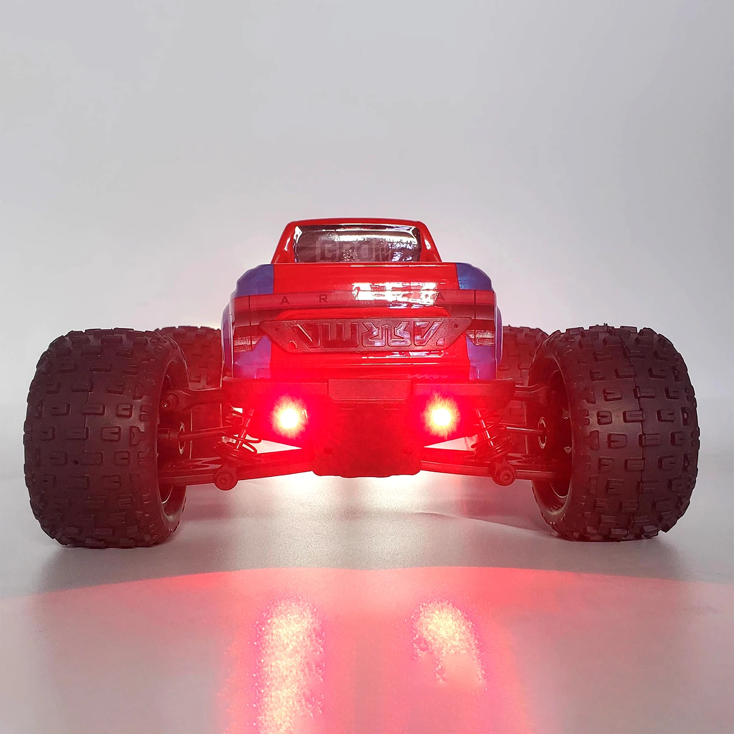 LED 5V Front Rear Lighting System Lamp Fog Lights For 1/18 ARRMA GRANITE GROM MEGA 380 Brushed 4X4 Monster Truck Upgrade Part