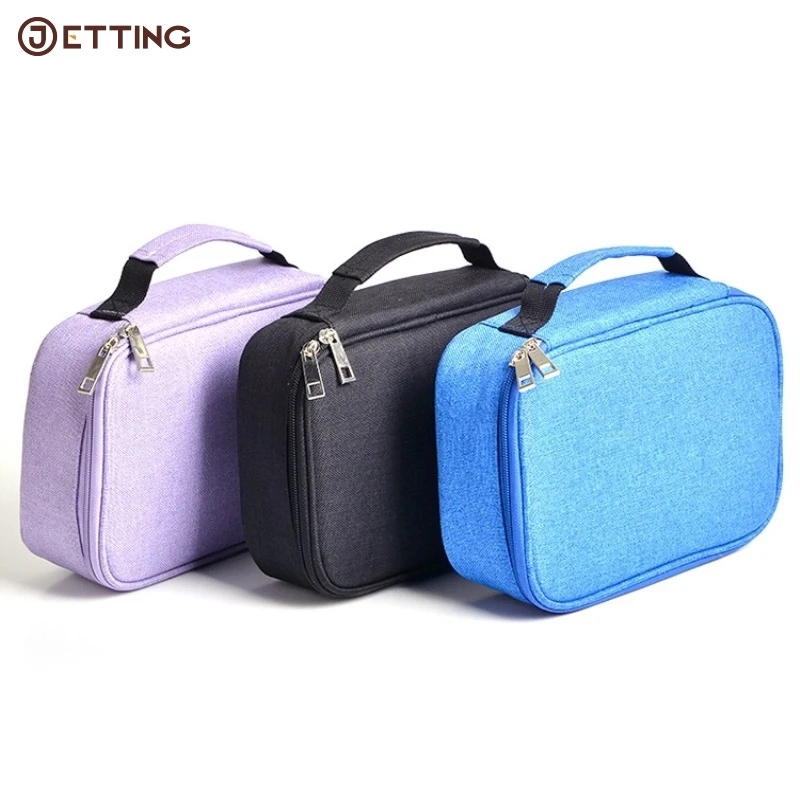 72 Kleur 120 Gat Grote Capaciteit Pennen Case Potlood Etui Wrap Kleurpotloodhouder Organizer Stationaire Tas Met Ritssluiting