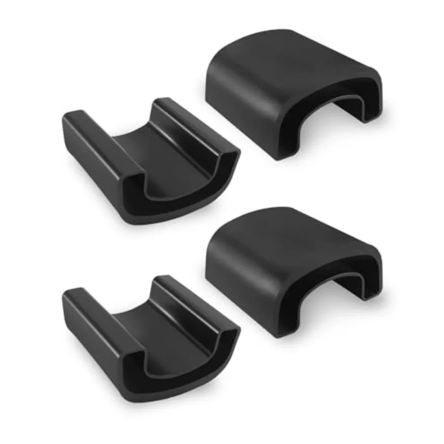 

4Pcs E8TZ-5A978-A Rear Spring Insulator Bushing Compatible with Ford F-250 F-350 F-450 F-550 Super Duty 1988-2025 Rear Suspensi