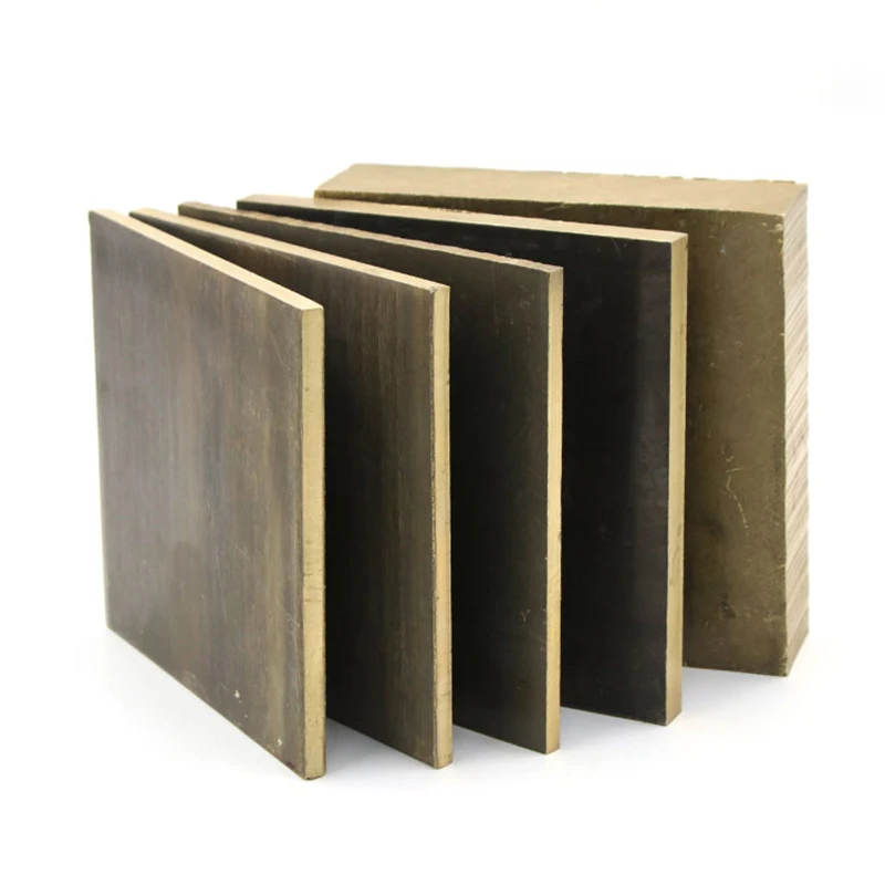 1Pcs ZCuAl03Sn09 Aluminum Bronze Plate Thickness 6mm-40mm Aluminum Bronze Sheet DIY Processing Material Accessories