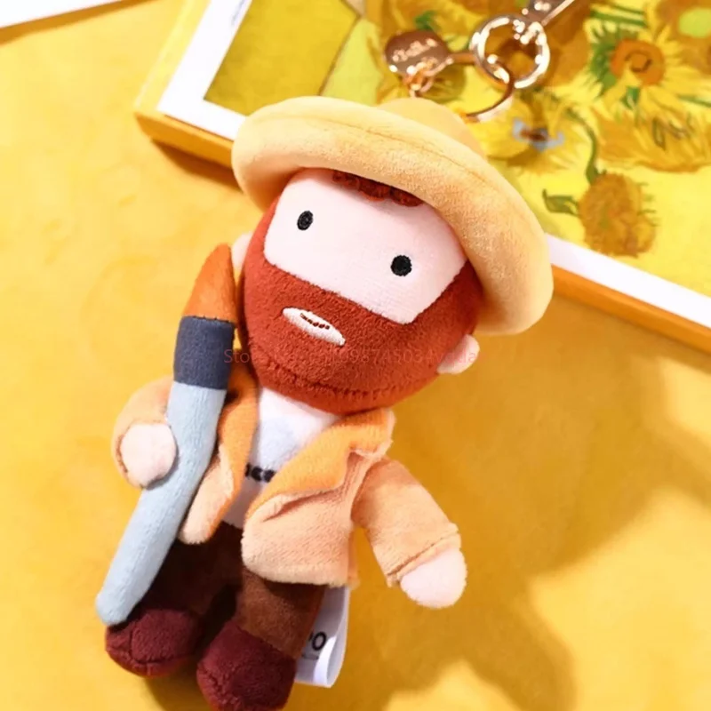 In Stock Original Vipo Van Gogh Museum Van Gogh Self Portrait Series Blind Box Anime Character Doll Collection Holiday Toys Gift