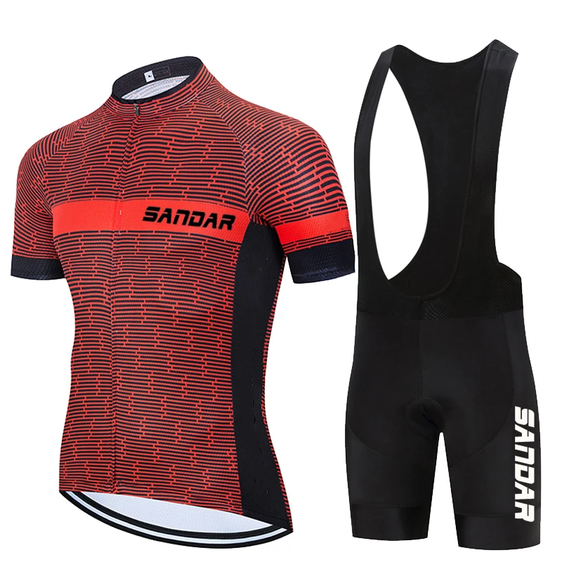 طقم جيرسي لركوب الدراجات 2025 طقم ركوب الدراجات للرجال صيفي للرياضة الخارجية ملابس ركوب الدراجات الجبلية ملابس ركوب الدراجات قابلة للتنفس