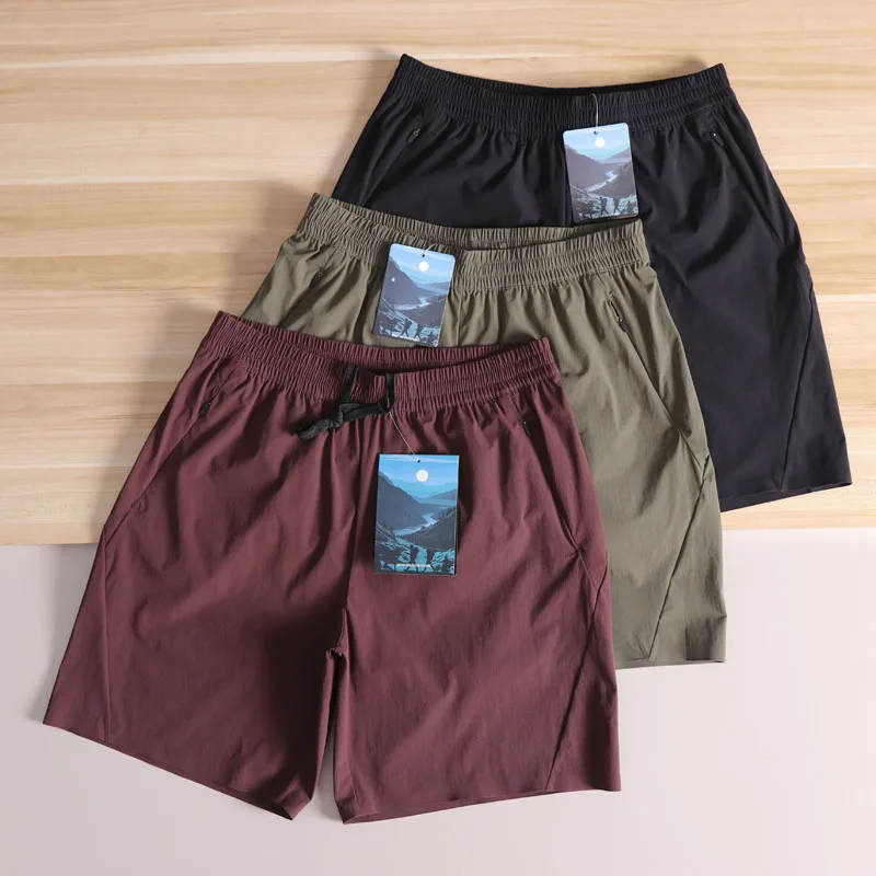 

Qui Dry Breathable Summer Men's Outdoor Sports Casual Pants Thin ort Trendy Workwear Versatile Straight Leg Urban Sle