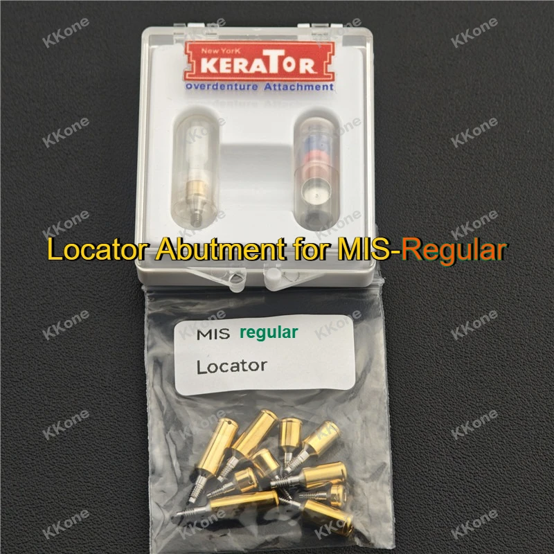 2Sets Dental Implant Locator Abutment for MIS Standard Platform (Ø3.75, Ø4.20) - Titanium Alloy Dental Clinic Implant Accessory