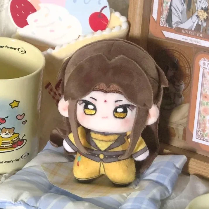 

10-сантиметровая хлопковая кукла «Путь демонов»: Лань Сичэнь, Цзинь Гуанъяо, MDZS, мультяшная, милая, в стиле манга, коллекционная, подарки на день рождения, игрушки