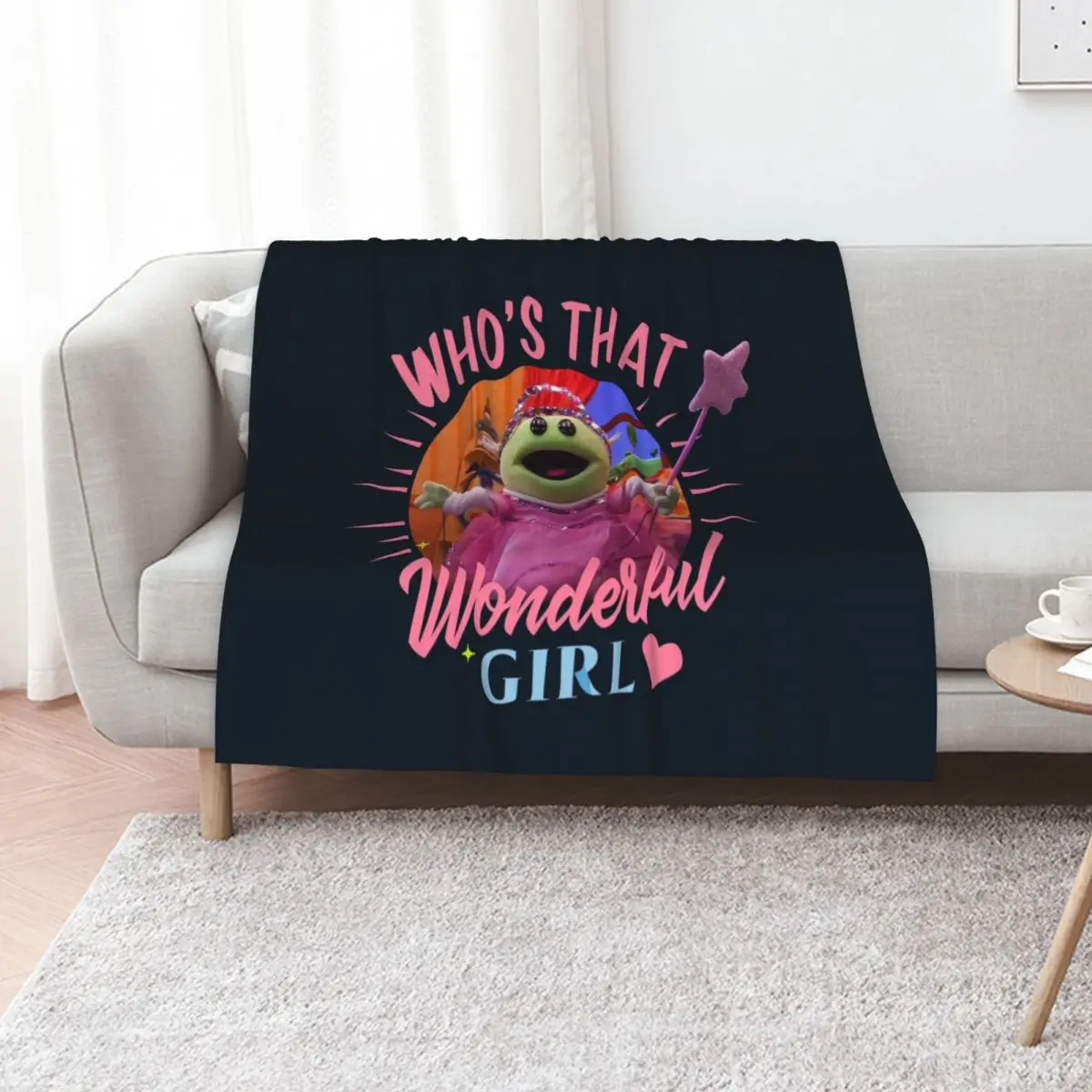 Nanalan: Who's That Wonderful Girl - Kids' Show Monster Fun! Throw Blanket Soft Beds Soft Plush Plaid Sofa Throw Blankets