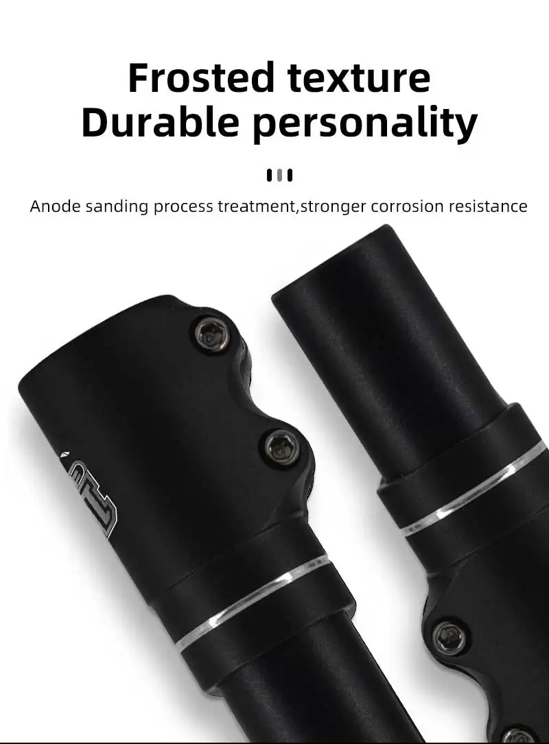 ENLEE Fahrradgabel Vorbau Höhe Extender Lenker Rise Up Adapter Aluminiumlegierung Höhe Spacer Fahrradzubehör 210 mm 28,6 mm – Detail 5