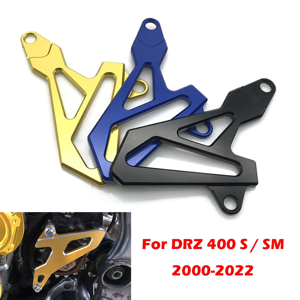 For Suzuki DRZ400S DRZ400SM DR-Z DRZ 400S 400SM 400 SM CNC Aluminum Motorcycle Front Sprocket Cover Chain Guard Protector Cover