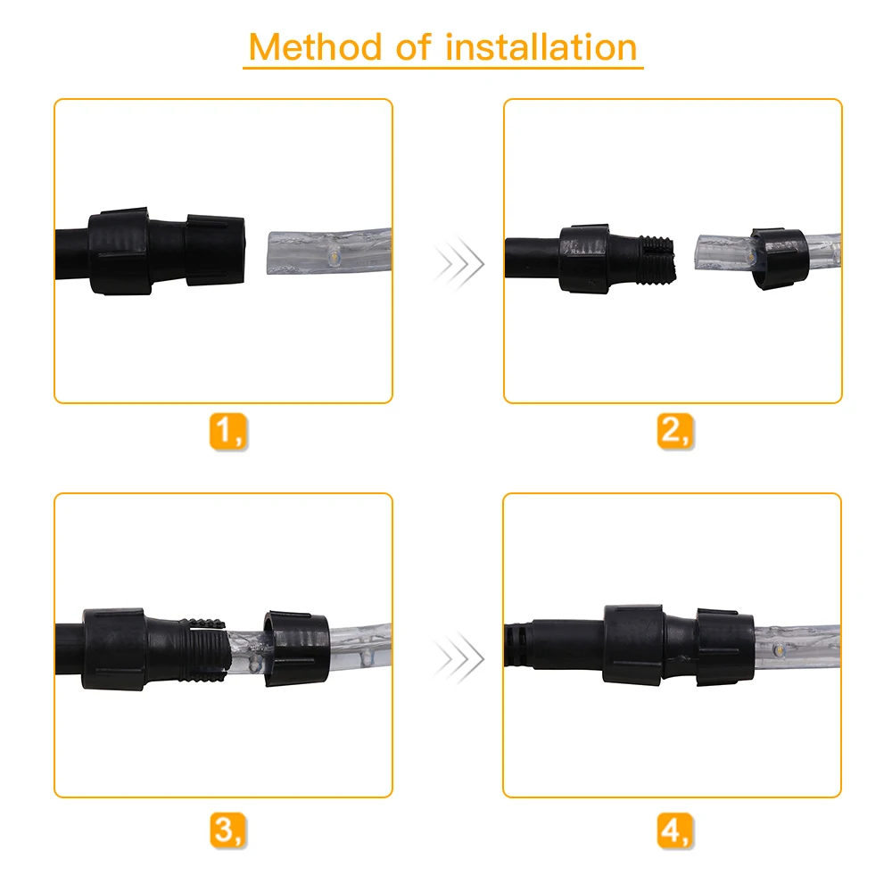 AC 220V Neon LED Strip Waterproof 360 Degree Round Neon Sign Light Blue Red White Outdoor Rainbow Tube Rope Light Party Decor