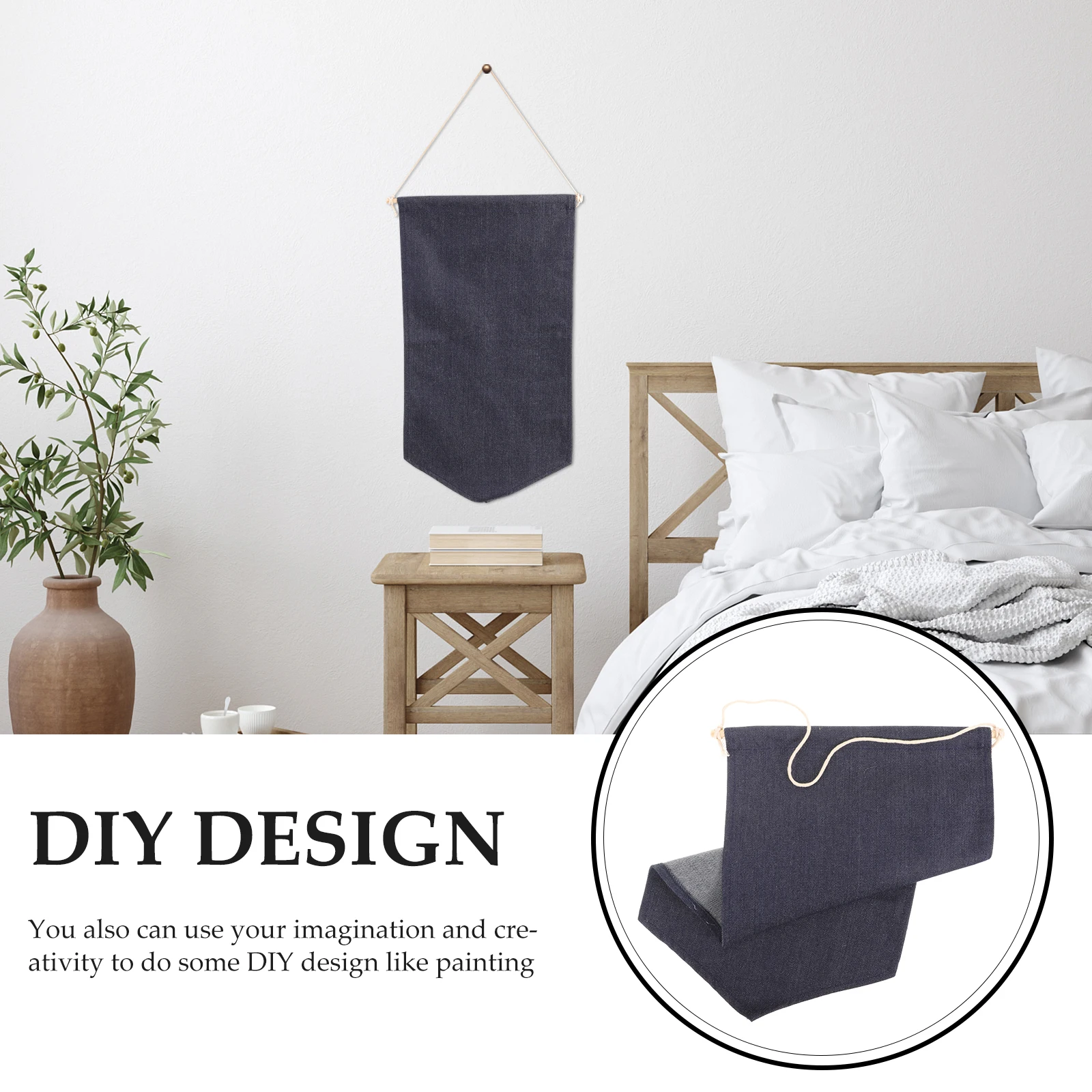 Badge Storage Hanging Flag Brooches ganizers Denim Display Banner Large Arrow R om Decor Accessories Collection