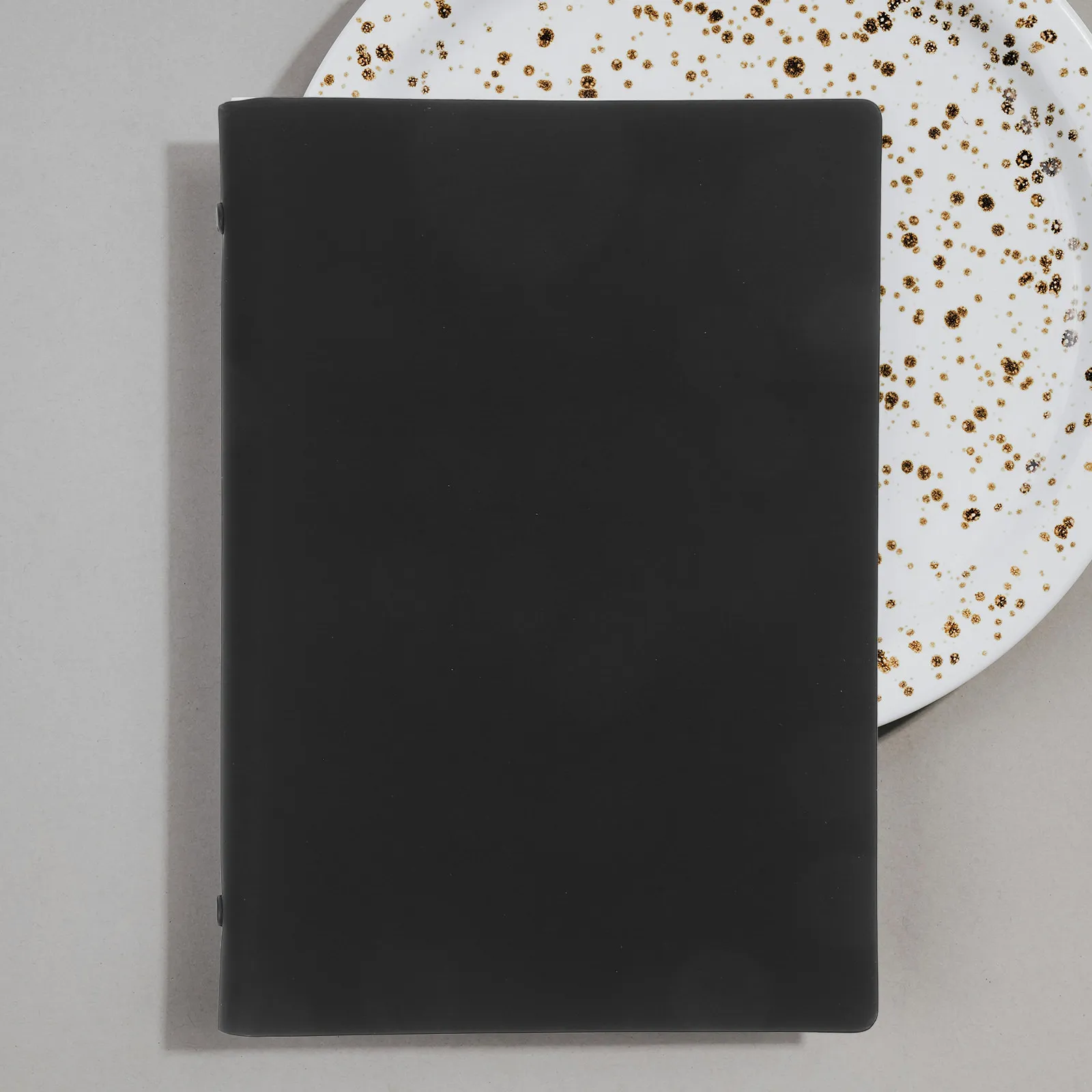 A5 Loose Leaf Notebook PU Cover Refillable Fountain Pen Friendly Paper Portable Travel Study Journal Diary Multi Function