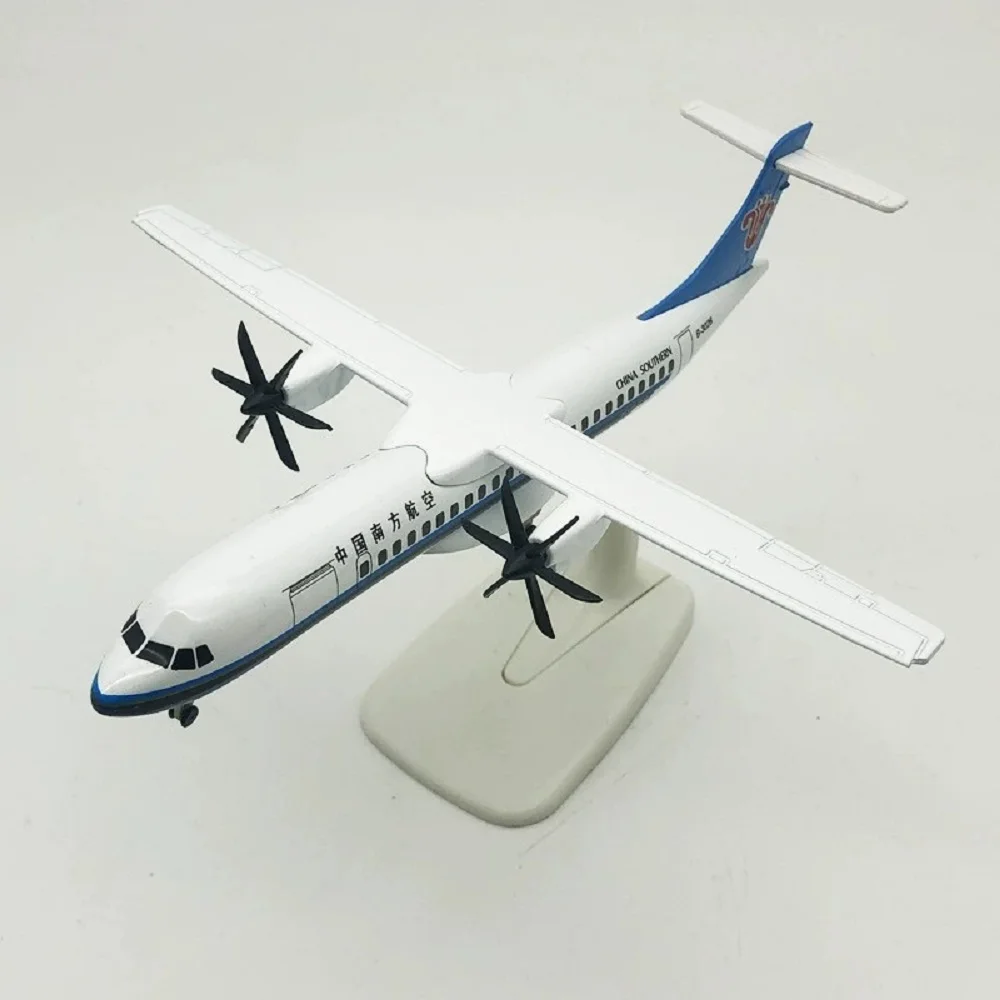 20cm Scale Diecast Metal Planes Southern Airlines ATR Airlines Child Toy With Landing Gear Plane Model Airplane Aircraft Model