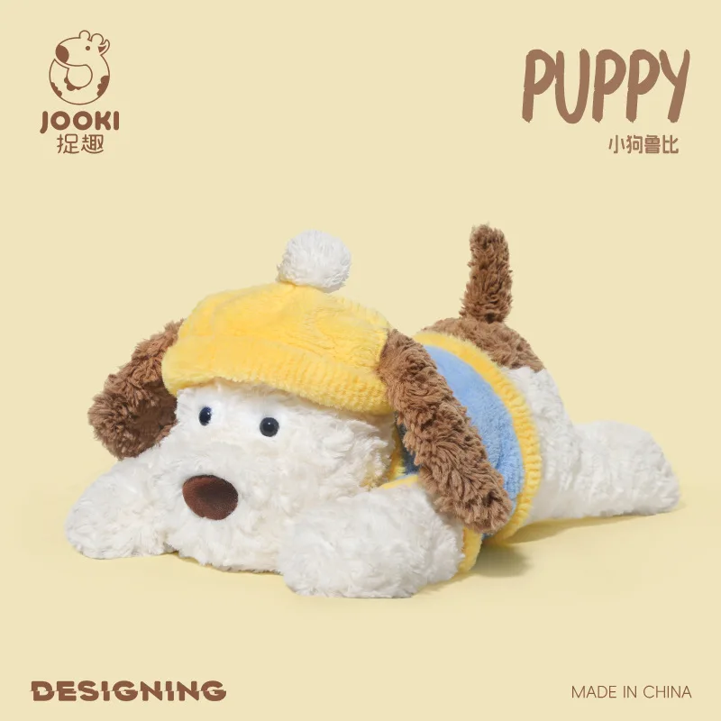 

Ultra-Soft Ruby Puppy Plush Toy by Zhuoqu - Super Snuggly Sleep Buddy Cute Stuffed Dog and Cozy Hugging Gift for Her