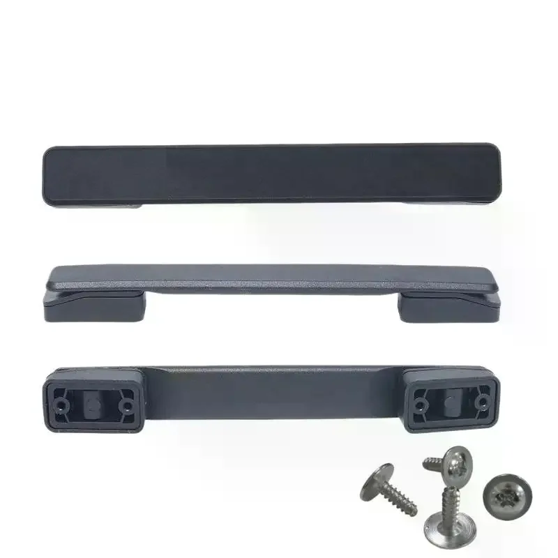 Heavy Duty Black Plastic Suitcase Replacement Set 1 Pack Strong Load Bearing for Travel Luggage Repair