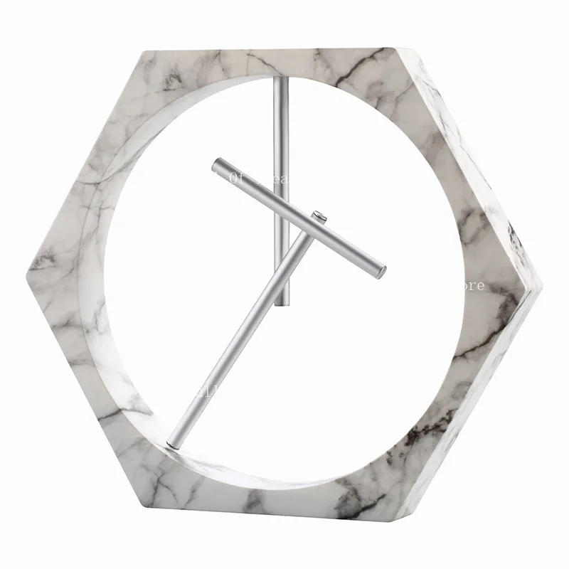 Charging Imitation Marble Chaotic Pendulum Steel Perpetual Motion Machine Ornament, Living Room Entrance Decoration Kineticart