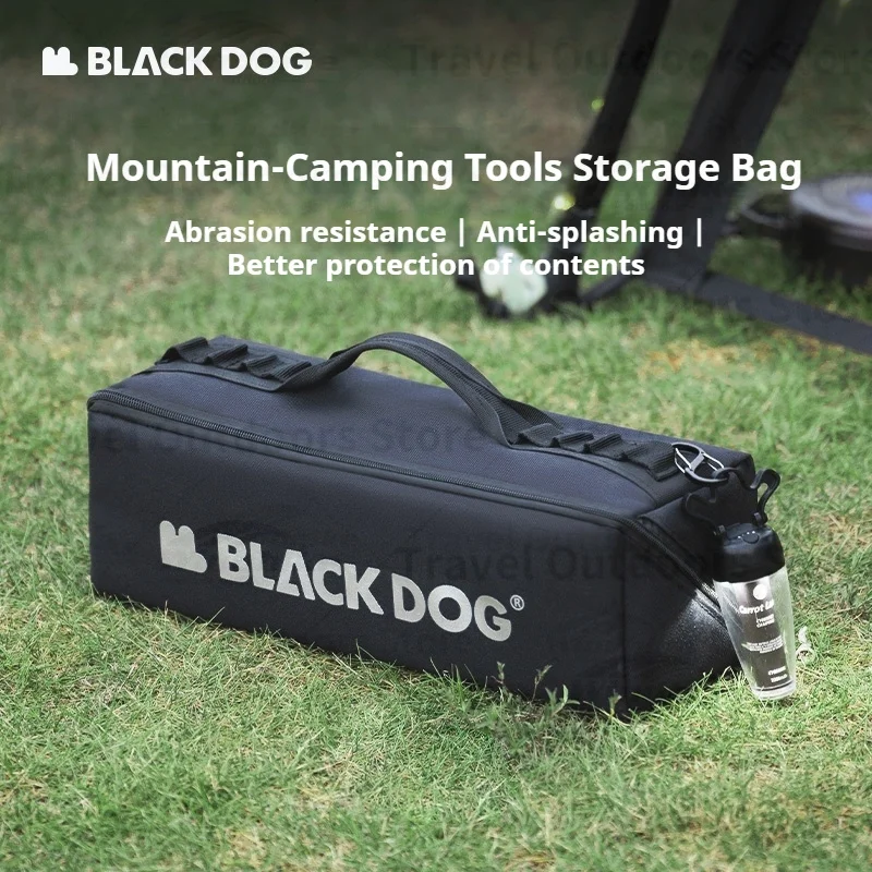 Naturehike Blackdog Camping Tool Storage Bag 9.5L Capacity Portable Folding Waterproof Outdoor Accessories Equipment Storage Bag