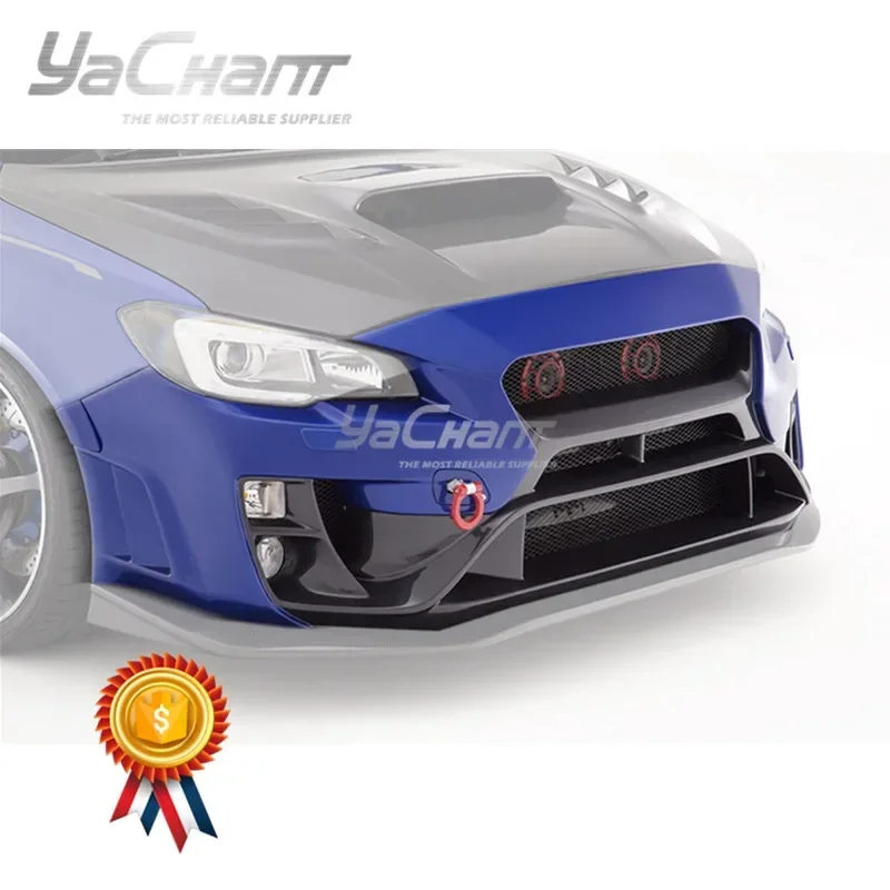 Car-Styling Portion Carbon Fiber Front Bumper Fit For 2015-2019 Impreza VA WRX S4 & WRX STI Sedan VRS ARISING II Style
