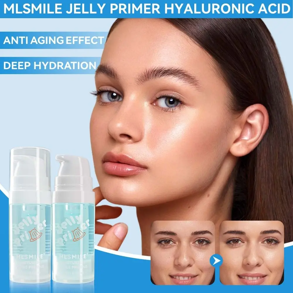 Hydrating Jelly Primer Face Before Makeup Smoothing Jelly Grip Minimizing Look Of Pores Long Lasting Facial Primer Face Makeup