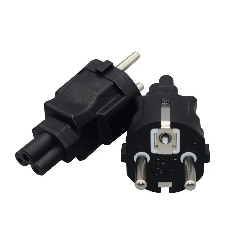 1szt IEC320 C13 C5 C7 do AU UK EU US Convert Connector European Australia America 5-15R to C14 C5 C7 C13 Adapter Socket Plug