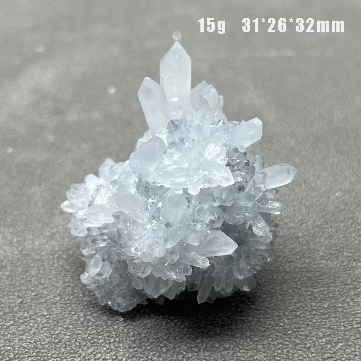 

Natural Stone Chinese Fujian Crystal Cluster Mineral Raw Quartz Rock Specimen Decoration Rough Polished Healing