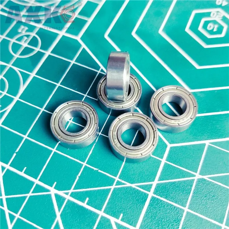 Axk 10pcs Mr115zz 5x11x4 Mm Deep Groove Ball Bearing Miniature Bearing High Quality Mr115z Mr115