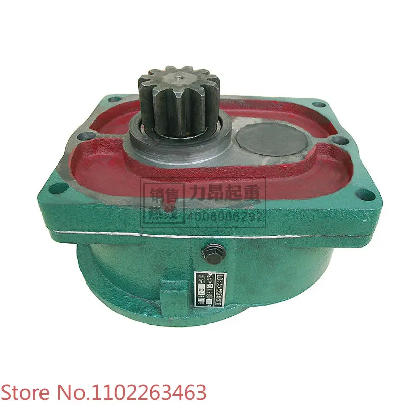 LDA single beam crane drive device 20/30 crane end beam variable speed drive reducer with 300 wheels