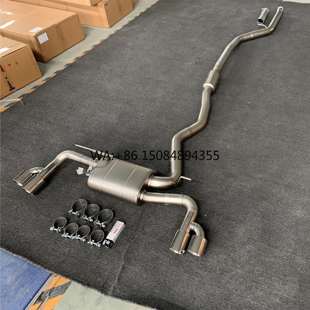 

High Quality For 4 Series F32 F36 Exhaust System Pipe Catback Valve Control Steel Muffler For N20 N48 Exhaust System