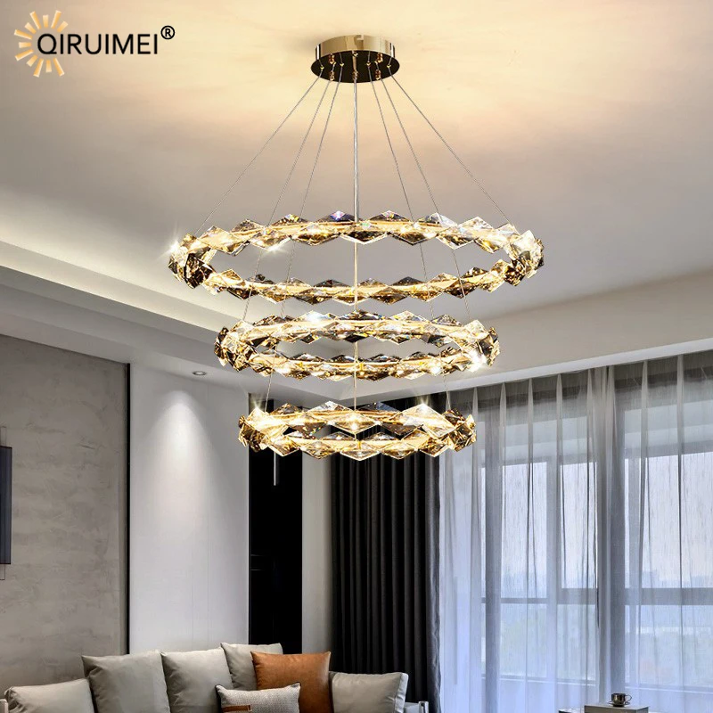 

Simple Bright Clear Home New Modern LED Chandelier Lights For Living Dining Room Bedroom Pendant Bar Villa Lamps Indoor Lighting